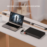 Ezcap 158A การ์ดจับภาพวิดีโอ USB2.0 UVC ไม่ต้องติดตั้งไดรเวอร์, Ezcap 158A
