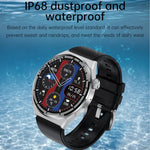 HDT MAX นาฬิกาอัจฉริยะหน้าปัดดำ 1.60 นิ้ว สายซิลิโคน กันน้ำ IP68 รองรับการโทร Bluetooth, สายซิลิโคนหน้าปัดดำ