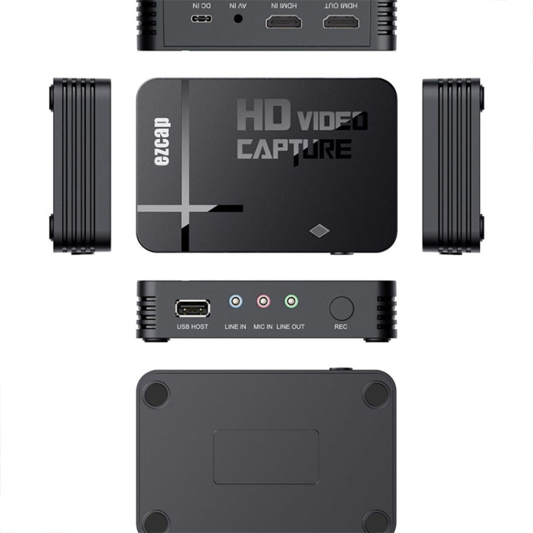 Ezcap 288P กล่องจับภาพวิดีโอ HDMI รองรับการบันทึกตรงลงแฟลชไดรฟ์, Ezcap 288P