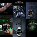 G4 สายรัดข้อมืออัจฉริยะ หน้าจอ 1.53 นิ้ว รองรับการโทร Bluetooth / NFC / วัดอัตราการเต้นหัวใจ