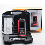 เครื่องวัดความดันต่าง BENETECH GT5101 พร้อมจอ LCD, ช่วง 1KPa, 2KPa, 4KPa, 10KPa, 40KPa, 50KPa, 125Pa, 250Pa, 100KPa