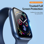 ฟิล์มนาฬิกา DUX DUCIS Pmma ซีรีส์พื้นผิว 3D คอมโพสิตนุ่ม สำหรับ Apple Watch Series 6 / 5 / 4 / SE 44 มม., สำหรับ Apple Watch Series 6 / 5 / 4 / SE 40 มม., สำหรับ Apple Watch Series 11 / 10 46 มม., สำหรับ Apple Watch Series 11 / 10 42 มม.