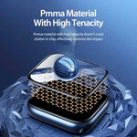 ฟิล์มนาฬิกา DUX DUCIS Pmma ซีรีส์พื้นผิว 3D คอมโพสิตนุ่ม สำหรับ Apple Watch Series 6 / 5 / 4 / SE 44 มม., สำหรับ Apple Watch Series 6 / 5 / 4 / SE 40 มม., สำหรับ Apple Watch Series 11 / 10 46 มม., สำหรับ Apple Watch Series 11 / 10 42 มม.