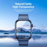 ฟิล์มนาฬิกา DUX DUCIS Pmma ซีรีส์พื้นผิว 3D คอมโพสิตนุ่ม สำหรับ Apple Watch Series 6 / 5 / 4 / SE 44 มม., สำหรับ Apple Watch Series 6 / 5 / 4 / SE 40 มม., สำหรับ Apple Watch Series 11 / 10 46 มม., สำหรับ Apple Watch Series 11 / 10 42 มม.
