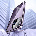 เคสโทรศัพท์กระจกนิรภัย HD แบบสองหัวเข็มขัดแม่เหล็ก สำหรับ iPhone 11 Pro