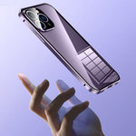 เคสโทรศัพท์กระจกนิรภัย HD แบบสองหัวเข็มขัดแม่เหล็ก สำหรับ iPhone 11 Pro