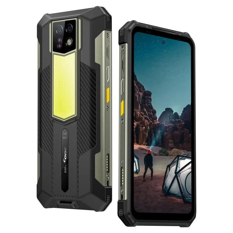 Ulefone Armor 24, โทรศัพท์กันกระแทก, สแกนลายนิ้วมือด้านข้าง, แบตเตอรี่ 22000mAh, หน้าจอ 6.78 นิ้ว Android 14 MediaTek Helio G96 Octa Core, เครือข่าย: 4G, NFC, Armor 24