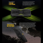 Ulefone Armor X12, โทรศัพท์กันกระแทก, ปลดล็อกด้วยใบหน้า, หน้าจอ 5.45 นิ้ว Android 13 Go MediaTek Helio A22 Quad Core, เครือข่าย: 4G, NFC, 3GB+32GB