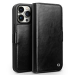 เคสโทรศัพท์หนังแท้ QIALINO Classic 103 Buckle สำหรับ iPhone 17e / 16e, สำหรับ iPhone 17 Pro Max, สำหรับ iPhone 17 Pro, สำหรับ iPhone 17, สำหรับ iPhone Air, สำหรับ iPhone 15 Pro Max, สำหรับ iPhone 15 Plus, สำหรับ iPhone 15