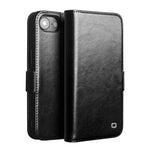 เคสโทรศัพท์หนังแท้ QIALINO Classic 103 Buckle สำหรับ iPhone 17e / 16e, สำหรับ iPhone 17 Pro Max, สำหรับ iPhone 17 Pro, สำหรับ iPhone 17, สำหรับ iPhone Air, สำหรับ iPhone 15 Pro Max, สำหรับ iPhone 15 Plus, สำหรับ iPhone 15