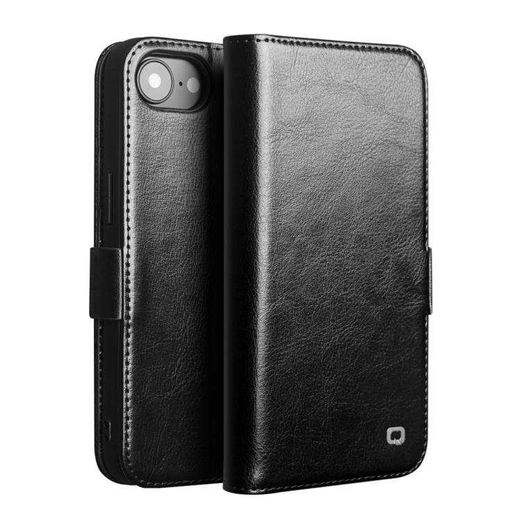 เคสโทรศัพท์หนังแท้ QIALINO Classic 103 Buckle สำหรับ iPhone 17e / 16e, สำหรับ iPhone 17 Pro Max, สำหรับ iPhone 17 Pro, สำหรับ iPhone 17, สำหรับ iPhone Air, สำหรับ iPhone 15 Pro Max, สำหรับ iPhone 15 Plus, สำหรับ iPhone 15