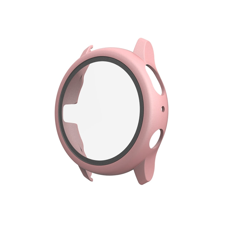 เคสป้องกัน PC พร้อมฟิล์มกระจกนิรภัย สำหรับ Samsung Galaxy Watch Active 2 ขนาด 40 มม., สำหรับ Samsung Galaxy Watch Active 2 ขนาด 44 มม.