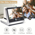 เครื่องสแกนฟิล์ม Tonivent TON170 ความละเอียด 14 ล้านพิกเซล หน้าจอ HD ขนาด 5 นิ้ว, TON170 สีขาว