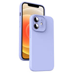 เคสโทรศัพท์ซิลิโคนเหลวไมโครไฟเบอร์กันกระแทก สำหรับ iPhone 12, สำหรับ iPhone 12 Pro Max, สำหรับ iPhone 12 Pro