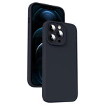 เคสโทรศัพท์ซิลิโคนเหลวไมโครไฟเบอร์กันกระแทก สำหรับ iPhone 12, สำหรับ iPhone 12 Pro Max, สำหรับ iPhone 12 Pro