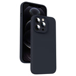 เคสโทรศัพท์ซิลิโคนเหลวไมโครไฟเบอร์กันกระแทก สำหรับ iPhone 12, สำหรับ iPhone 12 Pro Max, สำหรับ iPhone 12 Pro