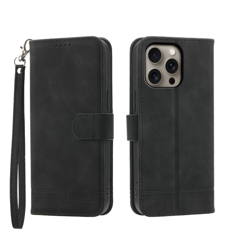 เคสโทรศัพท์หนัง PU ไฮบริด TPU Dierfeng Dream Line สำหรับ iPhone 17 Pro Max, สำหรับ iPhone 17 Pro, สำหรับ iPhone 17, สำหรับ iPhone Air, สำหรับ iPhone 16e, สำหรับ iPhone 16 Pro Max, สำหรับ iPhone 16 Pro, สำหรับ iPhone 16 Plus