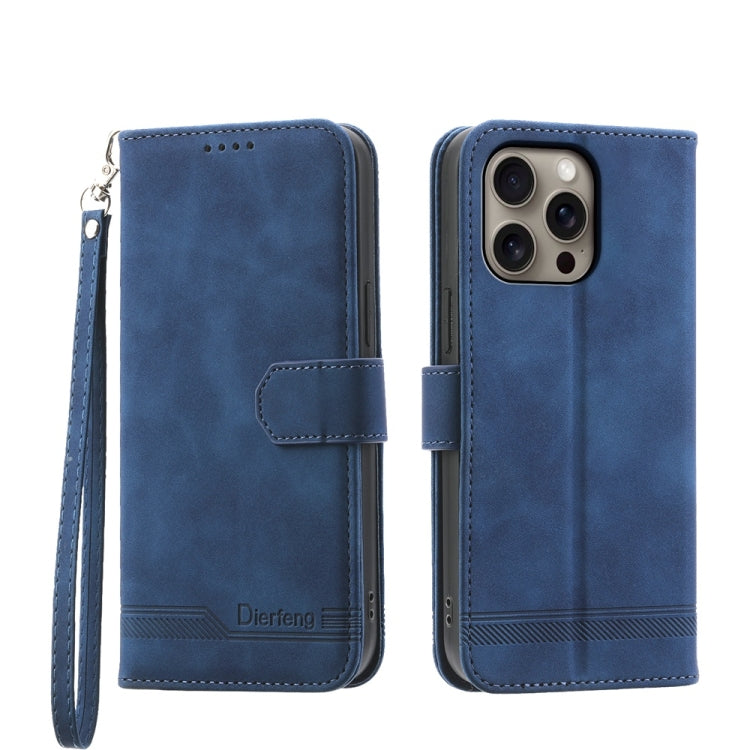 เคสโทรศัพท์หนัง PU ไฮบริด TPU Dierfeng Dream Line สำหรับ iPhone 17 Pro Max, สำหรับ iPhone 17 Pro, สำหรับ iPhone 17, สำหรับ iPhone Air, สำหรับ iPhone 16e, สำหรับ iPhone 16 Pro Max, สำหรับ iPhone 16 Pro, สำหรับ iPhone 16 Plus