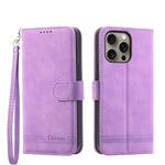 เคสโทรศัพท์หนัง PU ไฮบริด TPU Dierfeng Dream Line สำหรับ iPhone 17 Pro Max, สำหรับ iPhone 17 Pro, สำหรับ iPhone 17, สำหรับ iPhone Air, สำหรับ iPhone 16e, สำหรับ iPhone 16 Pro Max, สำหรับ iPhone 16 Pro, สำหรับ iPhone 16 Plus