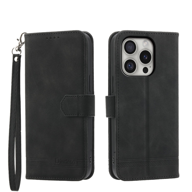 เคสโทรศัพท์หนัง PU ไฮบริด TPU Dierfeng Dream Line สำหรับ iPhone 17 Pro Max, สำหรับ iPhone 17 Pro, สำหรับ iPhone 17, สำหรับ iPhone Air, สำหรับ iPhone 16e, สำหรับ iPhone 16 Pro Max, สำหรับ iPhone 16 Pro, สำหรับ iPhone 16 Plus
