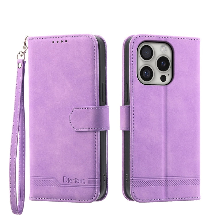 เคสโทรศัพท์หนัง PU ไฮบริด TPU Dierfeng Dream Line สำหรับ iPhone 17 Pro Max, สำหรับ iPhone 17 Pro, สำหรับ iPhone 17, สำหรับ iPhone Air, สำหรับ iPhone 16e, สำหรับ iPhone 16 Pro Max, สำหรับ iPhone 16 Pro, สำหรับ iPhone 16 Plus