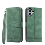 เคสโทรศัพท์หนัง PU ไฮบริด TPU Dierfeng Dream Line สำหรับ iPhone 17 Pro Max, สำหรับ iPhone 17 Pro, สำหรับ iPhone 17, สำหรับ iPhone Air, สำหรับ iPhone 16e, สำหรับ iPhone 16 Pro Max, สำหรับ iPhone 16 Pro, สำหรับ iPhone 16 Plus