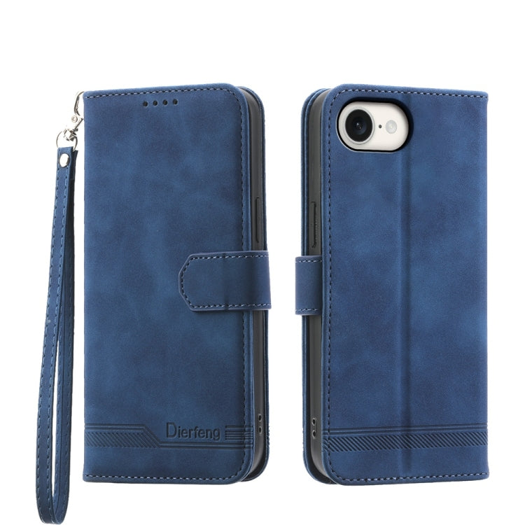 เคสโทรศัพท์หนัง PU ไฮบริด TPU Dierfeng Dream Line สำหรับ iPhone 17 Pro Max, สำหรับ iPhone 17 Pro, สำหรับ iPhone 17, สำหรับ iPhone Air, สำหรับ iPhone 16e, สำหรับ iPhone 16 Pro Max, สำหรับ iPhone 16 Pro, สำหรับ iPhone 16 Plus