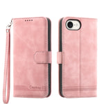เคสโทรศัพท์หนัง PU ไฮบริด TPU Dierfeng Dream Line สำหรับ iPhone 17 Pro Max, สำหรับ iPhone 17 Pro, สำหรับ iPhone 17, สำหรับ iPhone Air, สำหรับ iPhone 16e, สำหรับ iPhone 16 Pro Max, สำหรับ iPhone 16 Pro, สำหรับ iPhone 16 Plus