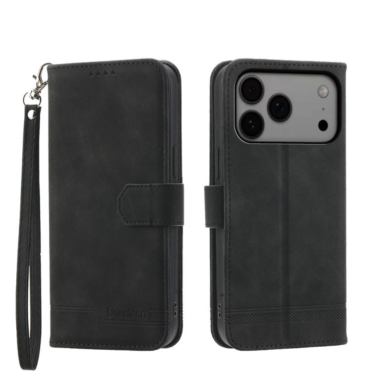 เคสโทรศัพท์หนัง PU ไฮบริด TPU Dierfeng Dream Line สำหรับ iPhone 17 Pro Max, สำหรับ iPhone 17 Pro, สำหรับ iPhone 17, สำหรับ iPhone Air, สำหรับ iPhone 16e, สำหรับ iPhone 16 Pro Max, สำหรับ iPhone 16 Pro, สำหรับ iPhone 16 Plus