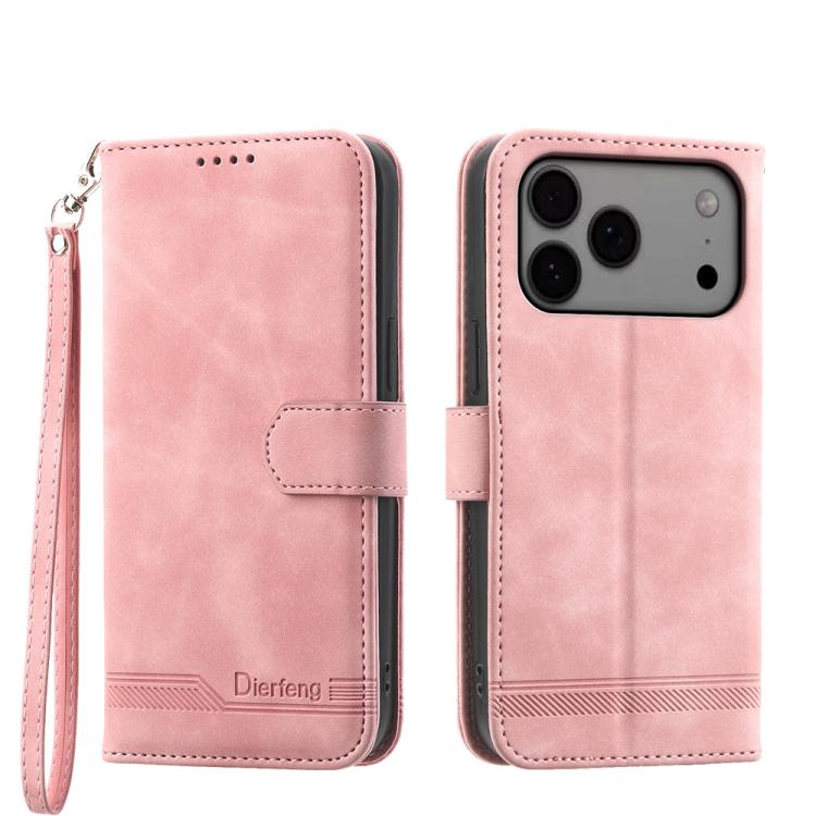 เคสโทรศัพท์หนัง PU ไฮบริด TPU Dierfeng Dream Line สำหรับ iPhone 17 Pro Max, สำหรับ iPhone 17 Pro, สำหรับ iPhone 17, สำหรับ iPhone Air, สำหรับ iPhone 16e, สำหรับ iPhone 16 Pro Max, สำหรับ iPhone 16 Pro, สำหรับ iPhone 16 Plus