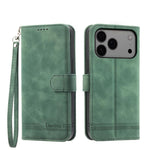 เคสโทรศัพท์หนัง PU ไฮบริด TPU Dierfeng Dream Line สำหรับ iPhone 17 Pro Max, สำหรับ iPhone 17 Pro, สำหรับ iPhone 17, สำหรับ iPhone Air, สำหรับ iPhone 16e, สำหรับ iPhone 16 Pro Max, สำหรับ iPhone 16 Pro, สำหรับ iPhone 16 Plus