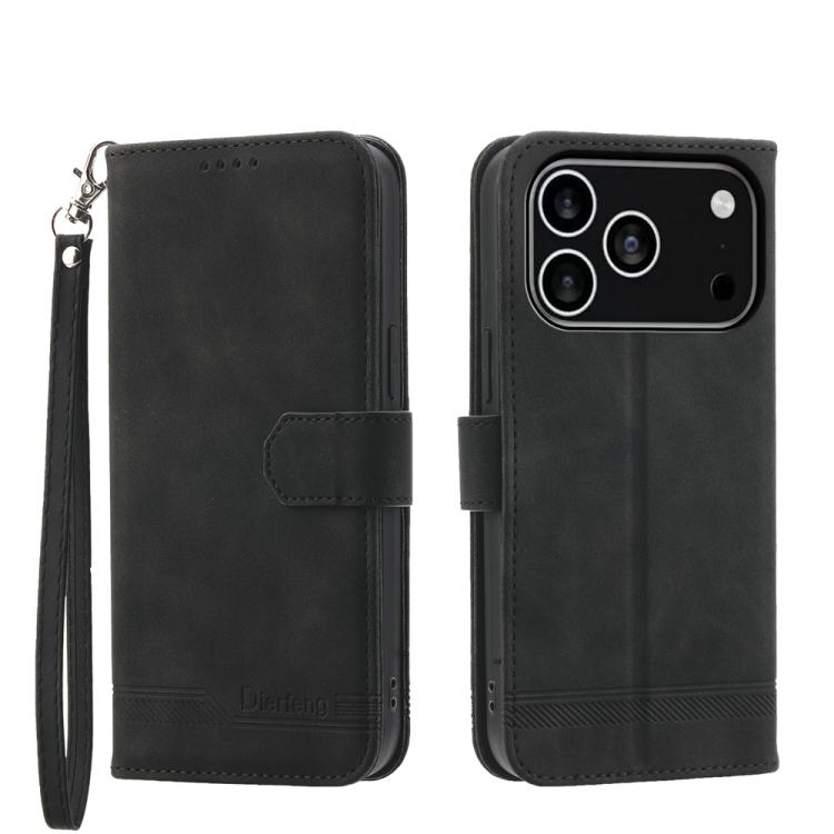 เคสโทรศัพท์หนัง PU ไฮบริด TPU Dierfeng Dream Line สำหรับ iPhone 17 Pro Max, สำหรับ iPhone 17 Pro, สำหรับ iPhone 17, สำหรับ iPhone Air, สำหรับ iPhone 16e, สำหรับ iPhone 16 Pro Max, สำหรับ iPhone 16 Pro, สำหรับ iPhone 16 Plus