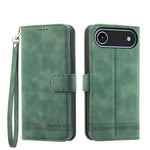 เคสโทรศัพท์หนัง PU ไฮบริด TPU Dierfeng Dream Line สำหรับ iPhone 17 Pro Max, สำหรับ iPhone 17 Pro, สำหรับ iPhone 17, สำหรับ iPhone Air, สำหรับ iPhone 16e, สำหรับ iPhone 16 Pro Max, สำหรับ iPhone 16 Pro, สำหรับ iPhone 16 Plus