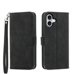 เคสโทรศัพท์หนัง PU ไฮบริด TPU Dierfeng Dream Line สำหรับ iPhone 17 Pro Max, สำหรับ iPhone 17 Pro, สำหรับ iPhone 17, สำหรับ iPhone Air, สำหรับ iPhone 16e, สำหรับ iPhone 16 Pro Max, สำหรับ iPhone 16 Pro, สำหรับ iPhone 16 Plus