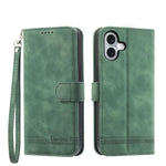 เคสโทรศัพท์หนัง PU ไฮบริด TPU Dierfeng Dream Line สำหรับ iPhone 17 Pro Max, สำหรับ iPhone 17 Pro, สำหรับ iPhone 17, สำหรับ iPhone Air, สำหรับ iPhone 16e, สำหรับ iPhone 16 Pro Max, สำหรับ iPhone 16 Pro, สำหรับ iPhone 16 Plus