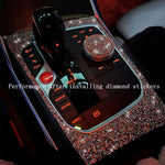 Car Light Eyebrow Diamond Decoration Sticker, Left and Right Drive, Light Eyebrow