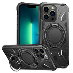 เคสโทรศัพท์กันกระแทกแม่เหล็ก MagSafe พร้อมที่จับแหวน สำหรับ iPhone 14 Plus, สำหรับ iPhone 14/13, สำหรับ iPhone 14 Pro, สำหรับ iPhone 14 Pro Max, สำหรับ iPhone 13 Pro Max, สำหรับ iPhone 13 Pro