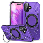 เคสโทรศัพท์กันกระแทกแม่เหล็ก MagSafe พร้อมที่จับแหวน สำหรับ iPhone 16 Plus, สำหรับ iPhone 16, สำหรับ iPhone 15 Pro Max, สำหรับ iPhone 15 Pro, สำหรับ iPhone 15 Plus, สำหรับ iPhone 15