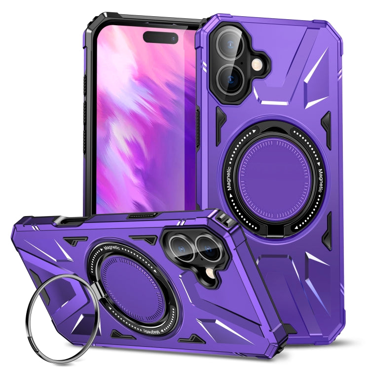 เคสโทรศัพท์กันกระแทกแม่เหล็ก MagSafe พร้อมที่จับแหวน สำหรับ iPhone 16 Plus, สำหรับ iPhone 16, สำหรับ iPhone 15 Pro Max, สำหรับ iPhone 15 Pro, สำหรับ iPhone 15 Plus, สำหรับ iPhone 15