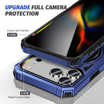 เคสโทรศัพท์กันกระแทกแม่เหล็ก MagSafe พร้อมที่จับแหวน สำหรับ iPhone 17 Pro Max, สำหรับ iPhone 17 Pro, สำหรับ iPhone 17, สำหรับ iPhone Air, สำหรับ iPhone 16 Pro Max, สำหรับ iPhone 16 Pro