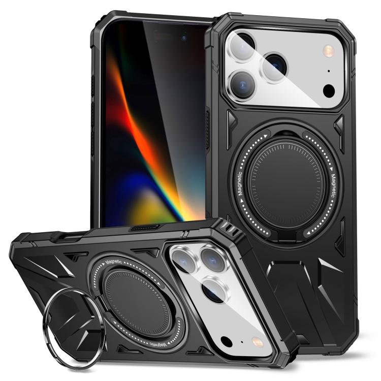 เคสโทรศัพท์กันกระแทกแม่เหล็ก MagSafe พร้อมที่จับแหวน สำหรับ iPhone 17 Pro Max, สำหรับ iPhone 17 Pro, สำหรับ iPhone 17, สำหรับ iPhone Air, สำหรับ iPhone 16 Pro Max, สำหรับ iPhone 16 Pro