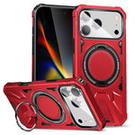 เคสโทรศัพท์กันกระแทกแม่เหล็ก MagSafe พร้อมที่จับแหวน สำหรับ iPhone 17 Pro Max, สำหรับ iPhone 17 Pro, สำหรับ iPhone 17, สำหรับ iPhone Air, สำหรับ iPhone 16 Pro Max, สำหรับ iPhone 16 Pro