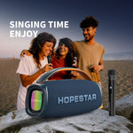 ลำโพงบลูทูธไร้สายพกพากลางแจ้ง HOPESTAR A40 80W, A40