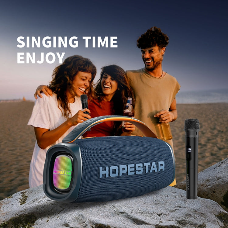 ลำโพงบลูทูธไร้สายพกพากลางแจ้ง HOPESTAR A40 80W, A40