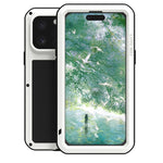 เคสโทรศัพท์กันกระแทกโลหะ LOVE MEI กันน้ำกันฝุ่น สำหรับ iPhone 17 Pro Max, สำหรับ iPhone 17 Pro, สำหรับ iPhone 17, สำหรับ iPhone 16 Pro Max, สำหรับ iPhone 16 Pro, สำหรับ iPhone 16, สำหรับ iPhone 15 Pro Max, สำหรับ iPhone 15 Pro