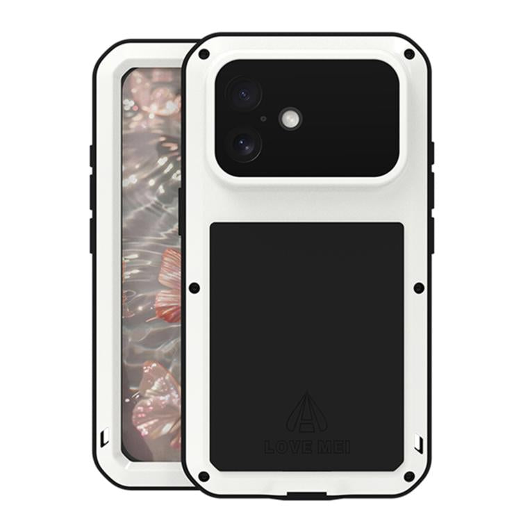 เคสโทรศัพท์กันกระแทกโลหะ LOVE MEI กันน้ำกันฝุ่น สำหรับ iPhone 17 Pro Max, สำหรับ iPhone 17 Pro, สำหรับ iPhone 17, สำหรับ iPhone 16 Pro Max, สำหรับ iPhone 16 Pro, สำหรับ iPhone 16, สำหรับ iPhone 15 Pro Max, สำหรับ iPhone 15 Pro
