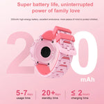 HT19 นาฬิกาอัจฉริยะสำหรับเด็ก หน้าจอกลม 1.2 นิ้ว กันน้ำ IP68 รองรับการติดตามการนอนหลับ