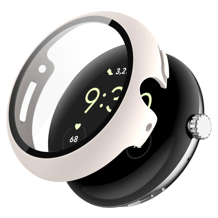 เคสป้องกันนาฬิกาแบบรวมฟิล์มกระจกนิรภัย PC + Tempered สำหรับ Google Pixel Watch 2