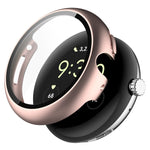 เคสป้องกันนาฬิกาแบบรวมฟิล์มกระจกนิรภัย PC + Tempered สำหรับ Google Pixel Watch 2