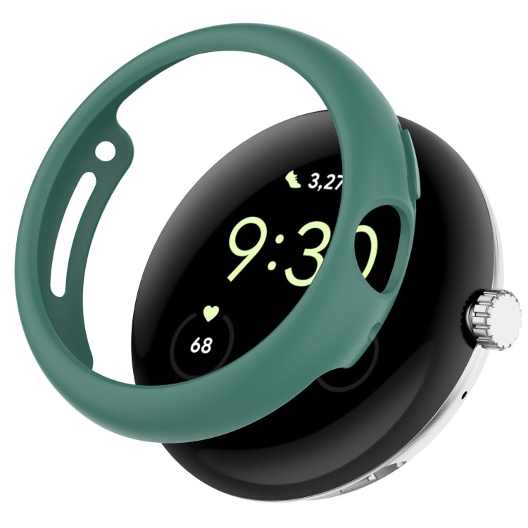เคสป้องกันนาฬิกาแบบครึ่งแพ็ควัสดุ PC กลวง สำหรับ Google Pixel Watch 2